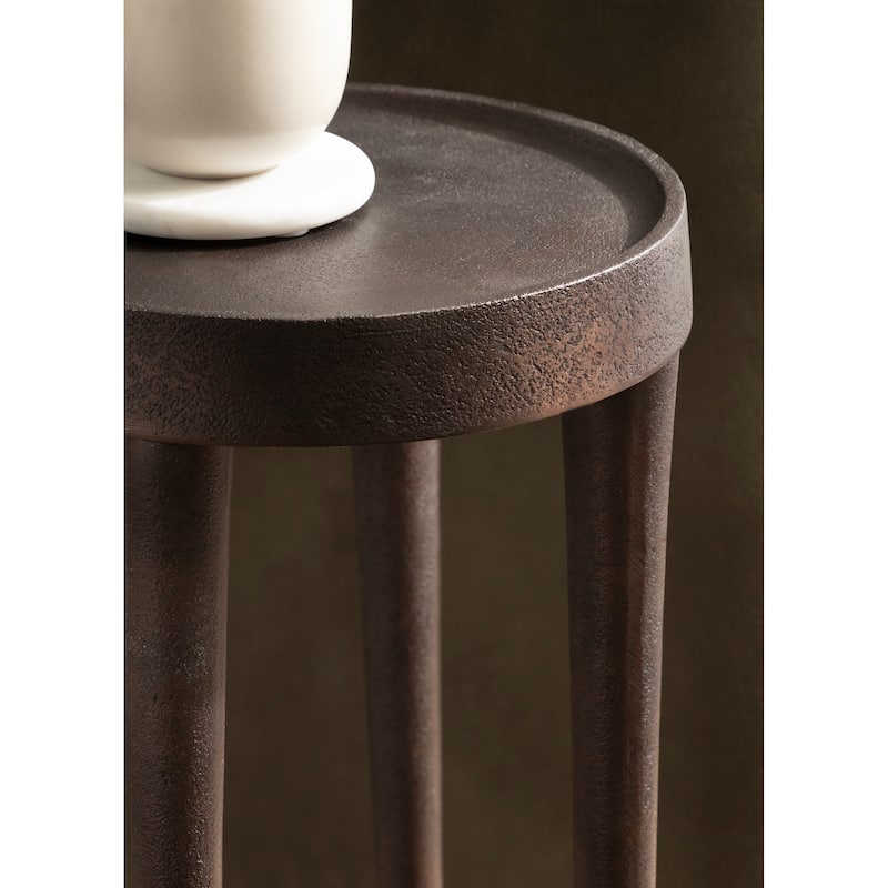 Kate and Laurel Rava Metal Drink Table