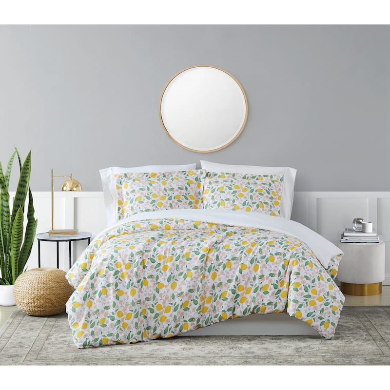 Brooklyn Loom Verbena 3 Piece Duvet Cover Set - Queen