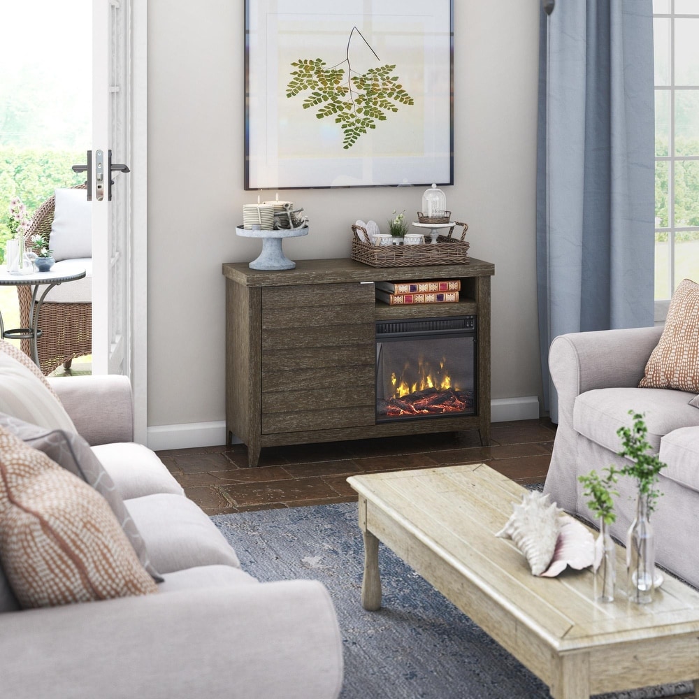 Twinstar home top fireplace tv stand