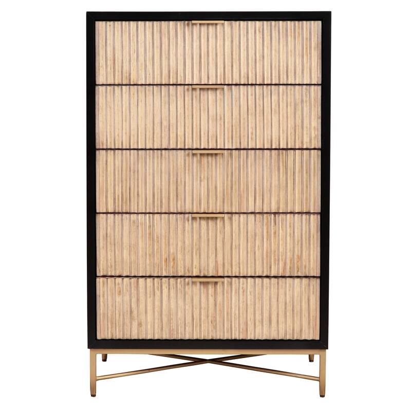 Origins by Alpine 5 Drawer Larsen Chest