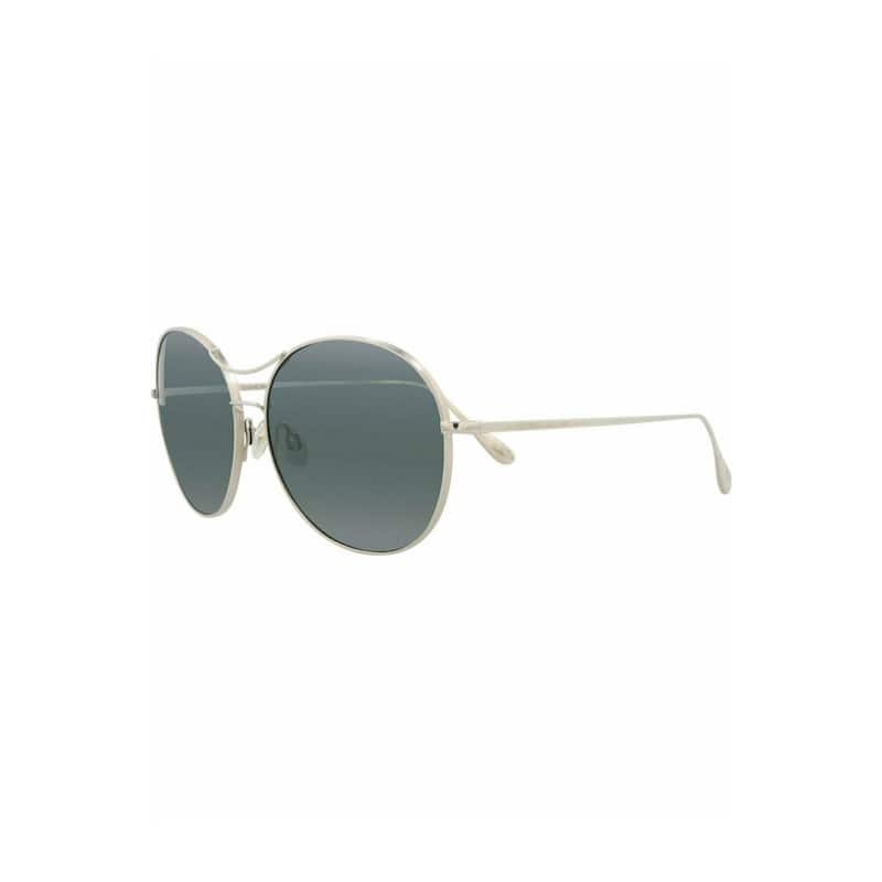 Maui Jim Round-Frame Titanium Sunglasses