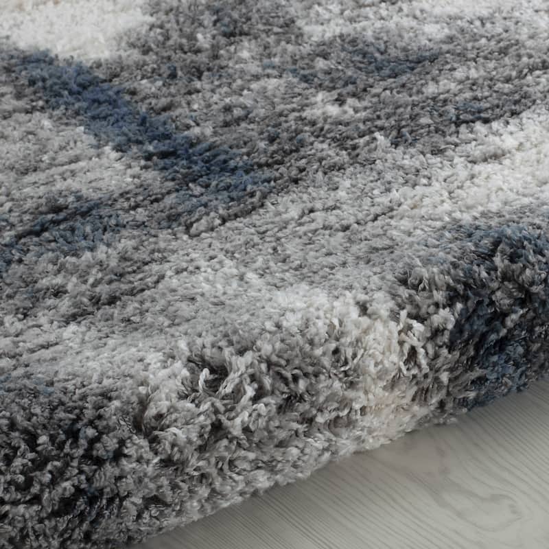Noori Rug Lux Walsh Abstract Modern 2-inch Thick Shag Rug