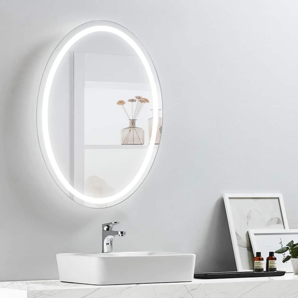 Modern Mirrors Venus Oval Lighted LED Bathroom Vanity Mirror - IP44 - 28*20