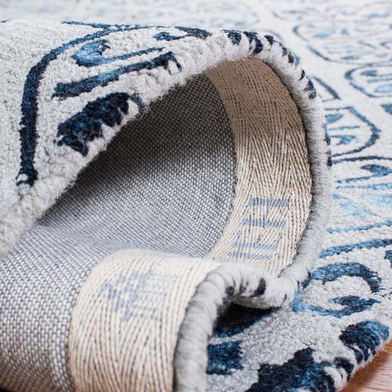 SAFAVIEH Handmade Dip Dye Sholeh Watercolor Vintage Boho Wool