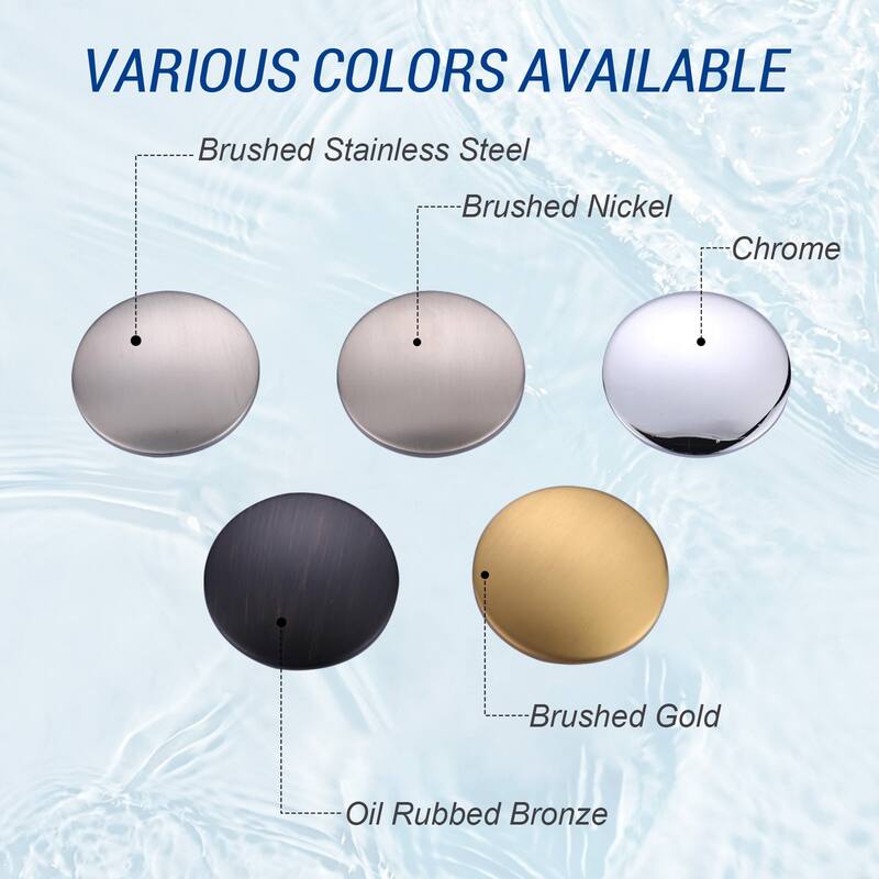 WOWOW 1-3/4 in.Kitchen Sink Hole Cover in Modern