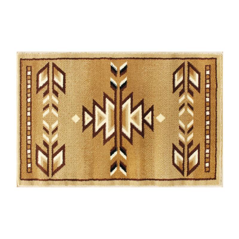 Multipurpose Southwestern Style Patterned Indoor Area Rug