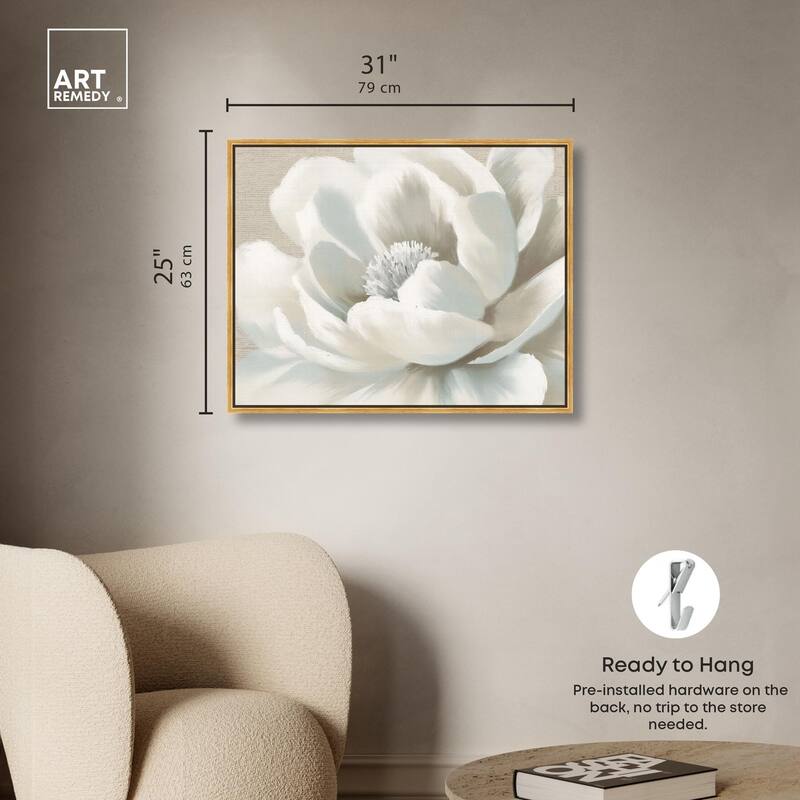Silken Sepal II Canvas by Art Remedy