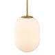 preview thumbnail 1 of 5, Designers Fountain D324M-8P Noor 9" Wide Mini Pendant Brushed Gold