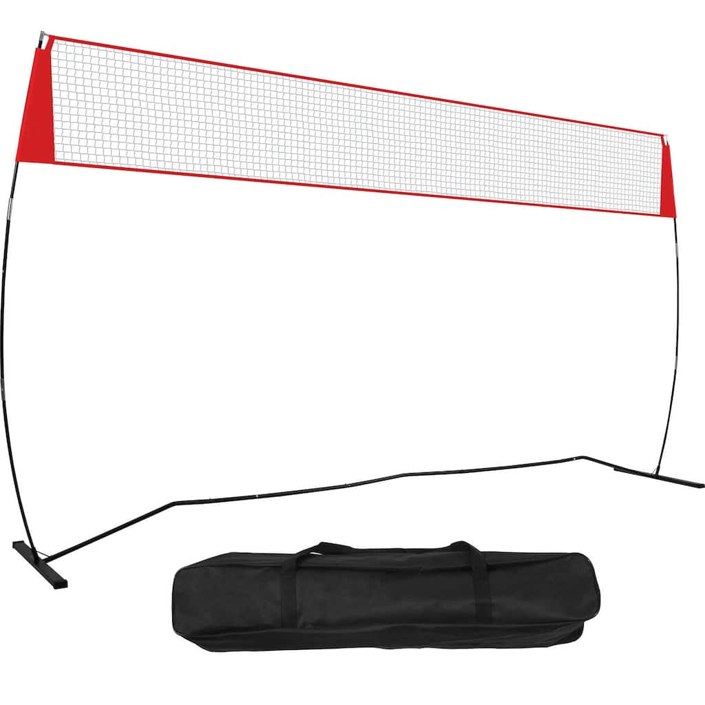 Freestanding Volleyball Training Net for Indoor or Outdoor Use - 14 feet