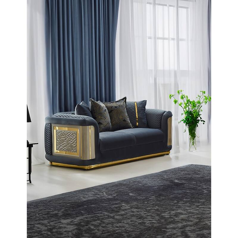 Luresta 2 Pieces Living Room Sets 1 Sofa 1 Love seat