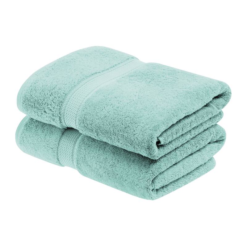Superior Egyptian Cotton Pile Heavyweight Bath Towel Set of 2