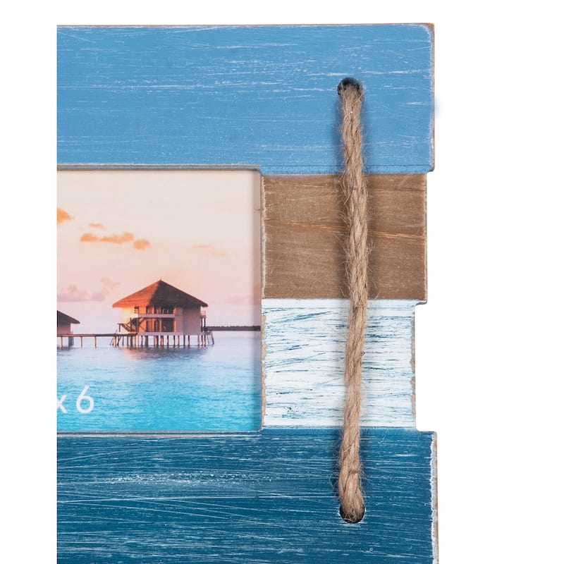 Beach Photo Frame 10.6 x 7.9 x 0.59 Inches.