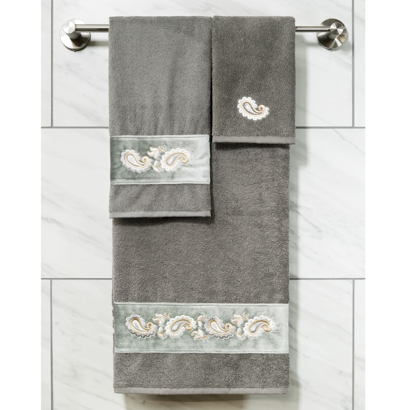 Authentic Hotel and Spa Turkish Cotton Mackenzie 3PC Towel Set