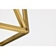 preview thumbnail 12 of 11, 4-Light 12 in. Gold Cage Lantern Farmhouse Semi-flush Mount