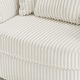 preview thumbnail 54 of 74, UIXE Oversize 43" Plush Corduroy Swivel Barrel Chair Comfy Accent Chair For Living Room