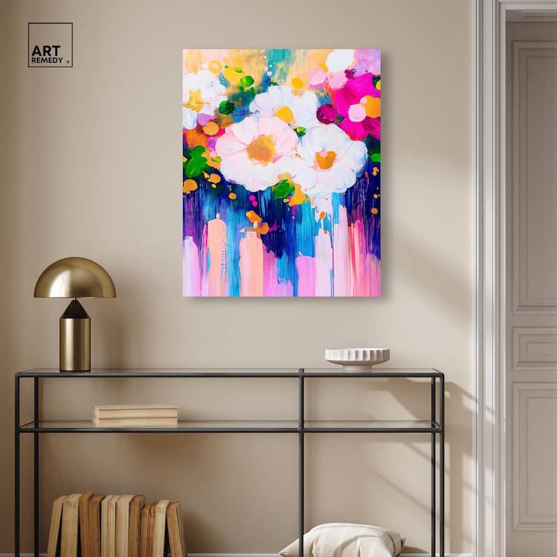 Contrast of Purity II Canvas by Art Remedy, Gallery Wrapped