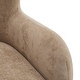 preview thumbnail 81 of 92, Bacho Fabric Wingback Accent Chair by GDFStudio