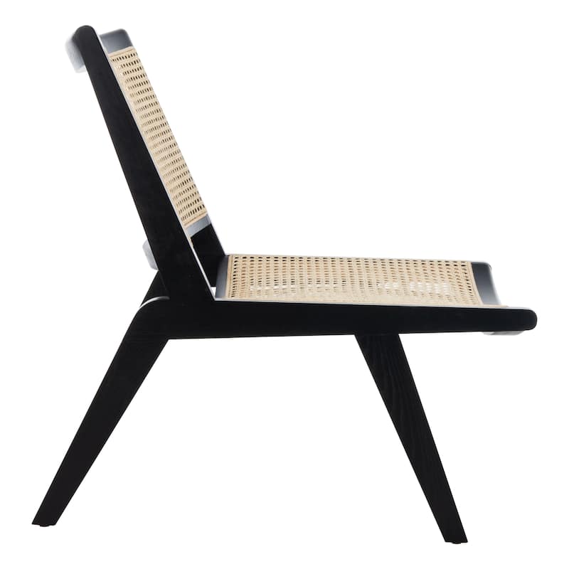 SAFAVIEH Couture Albana Rattan Dining Chair - 25.6" W x 30.9" L x 30.7" H - 26Wx31Dx31H