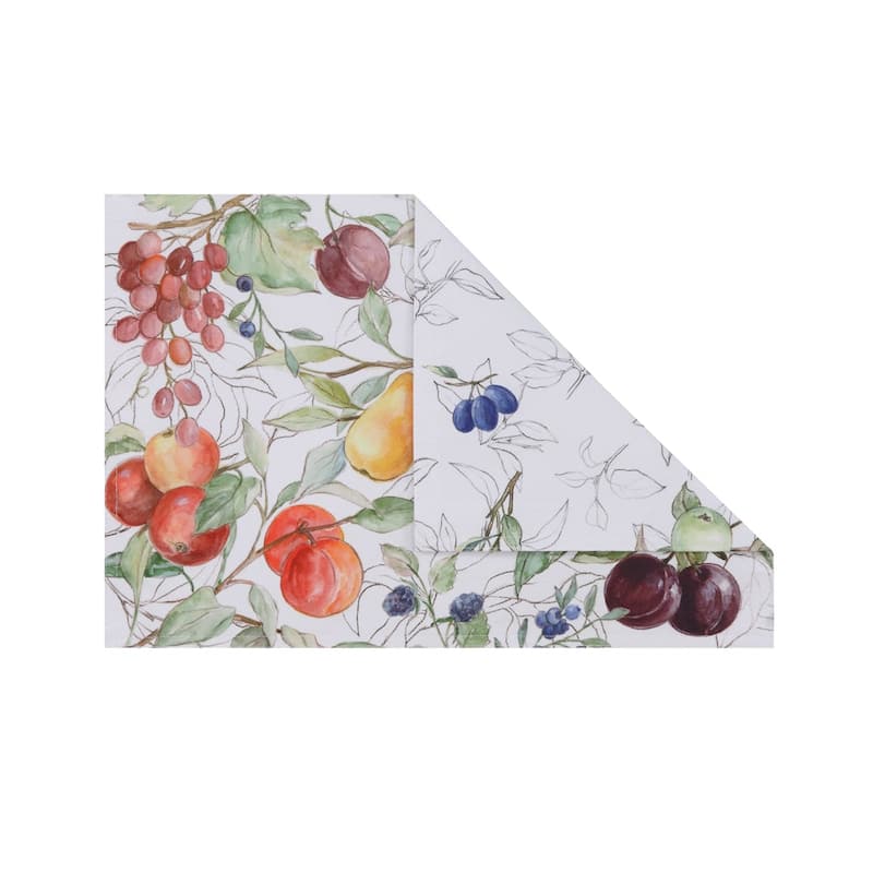 Laural Home In the Orchard Placemat Set of 4 - 13" x 19"