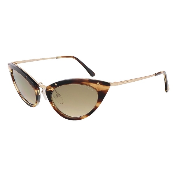 Tom Ford FT0349/S 47G Grace Havana Cateye Sunglasses - 52-20-135
