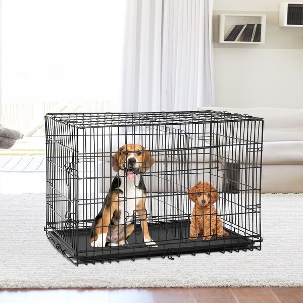 Metal wire deals dog crate