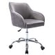 preview thumbnail 67 of 117, Corvus Braff Velvet Upholstered Adjustable Ergonomic Office Chair