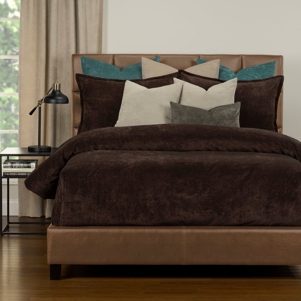 Mixology Padma 9 Piece Bed Cap Comforter Set with Sewn Corners