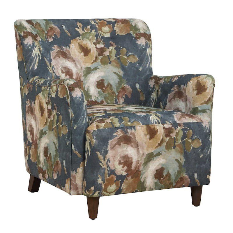 Uttermost Lainey Floral Upholstered Armchair - 30.00" W x 32.50" H x 31.50" D