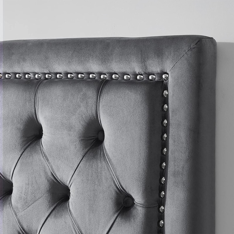 Tavira Allure® College Dorm Headboard - Tufted Rivet by DormCo