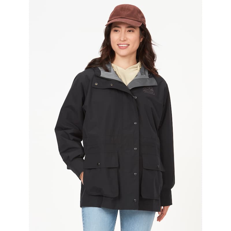 Marmot Women's '78 All-Weather Rain Parka - Black - L