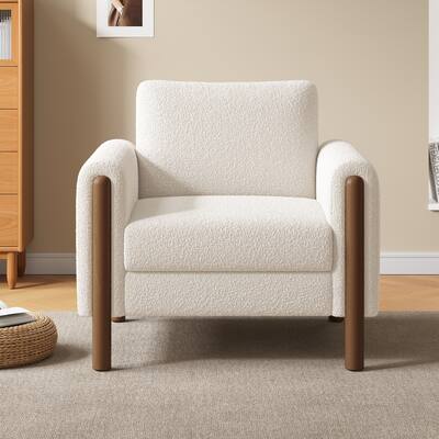 Oversized armchair, upholstered living room chair