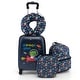 preview thumbnail 1 of 38, Costway 5 PCS Kids Luggage Set with Backpack Neck Pillow Luggage Tag - See Details
