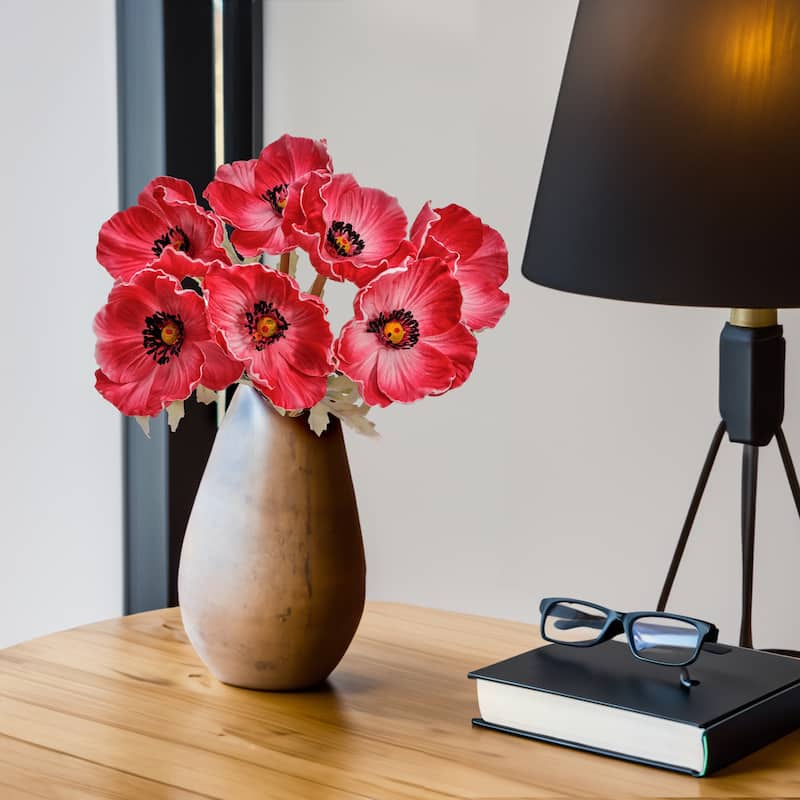 Foam Poppy Bundle X7 10.25" - Pink