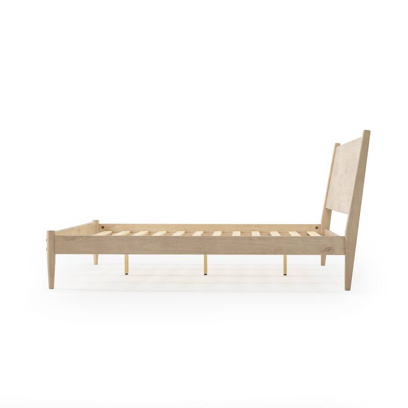 Mid-Century Panel Bed