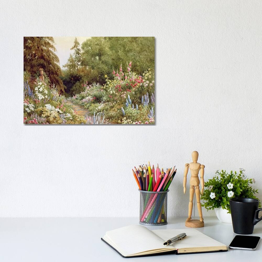 iCanvas "Herbaceous Border " by Evelyn L. Engleheart Canvas Print