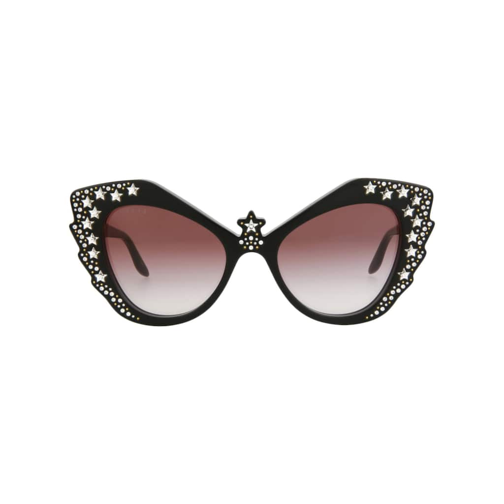 Gucci Cat Eye-Frame Acetate Sunglasses