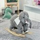 preview thumbnail 9 of 80, Rocking Motion Chair With Music Button For Kids - 24.75" L x 12.5" W x 20.5" H Mammoth