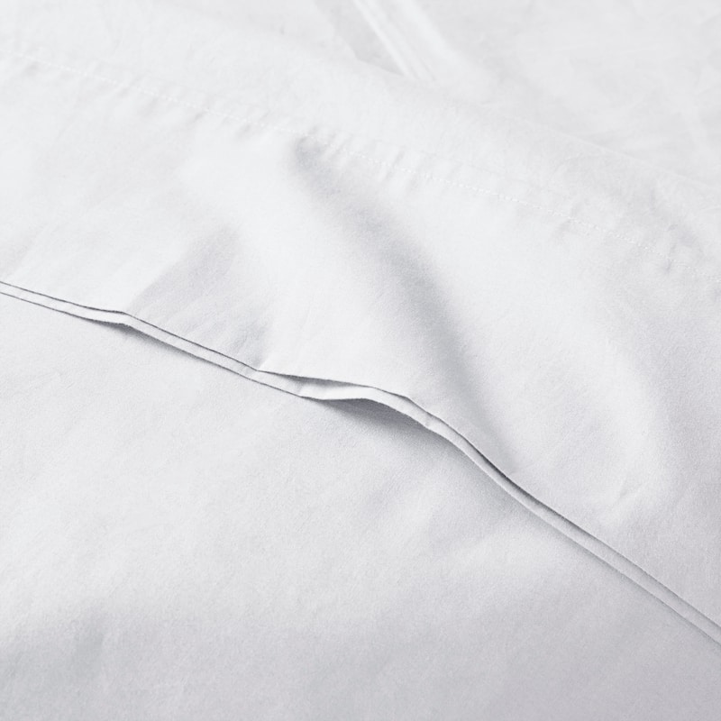 Madison Park 200 Thread Count Relaxed Cotton Percale Sheet Set