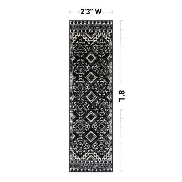 dimension image slide 9 of 14, Transitional Bohemian Area Rug