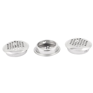 Unique Bargains Stainless Steel Round Sink Floor Drain Strainer Cover 5 inch Dia