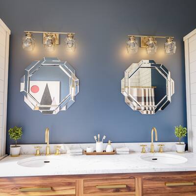 Konnect Glass Finish Wall Mirror - Small - 24" x 24"