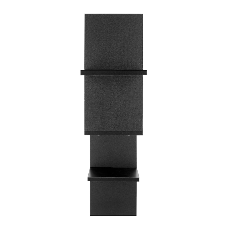 Danya B. 3-Tier Wall Mount Ladder Shelf with Criss Cross Design