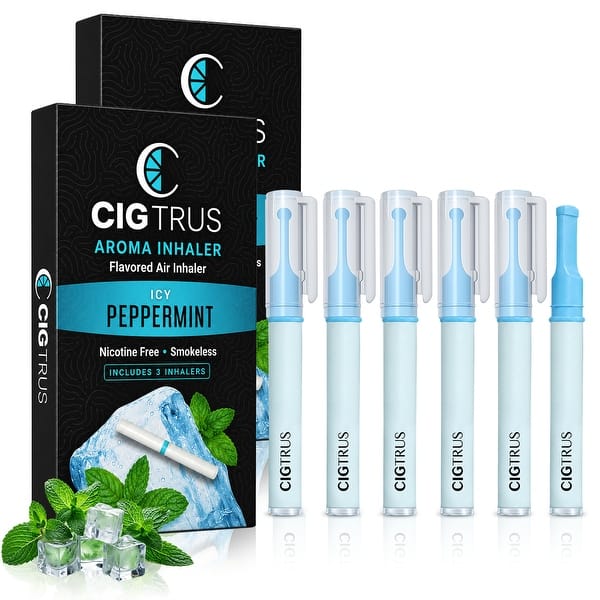 vape alternative flavored air Cigtrus Set of 6 Nicotine Free Smoking Inhalers - Bed Bath & Beyond Buy Burn Dual Chamber ghost vape Choose Flavor:Mango Madness