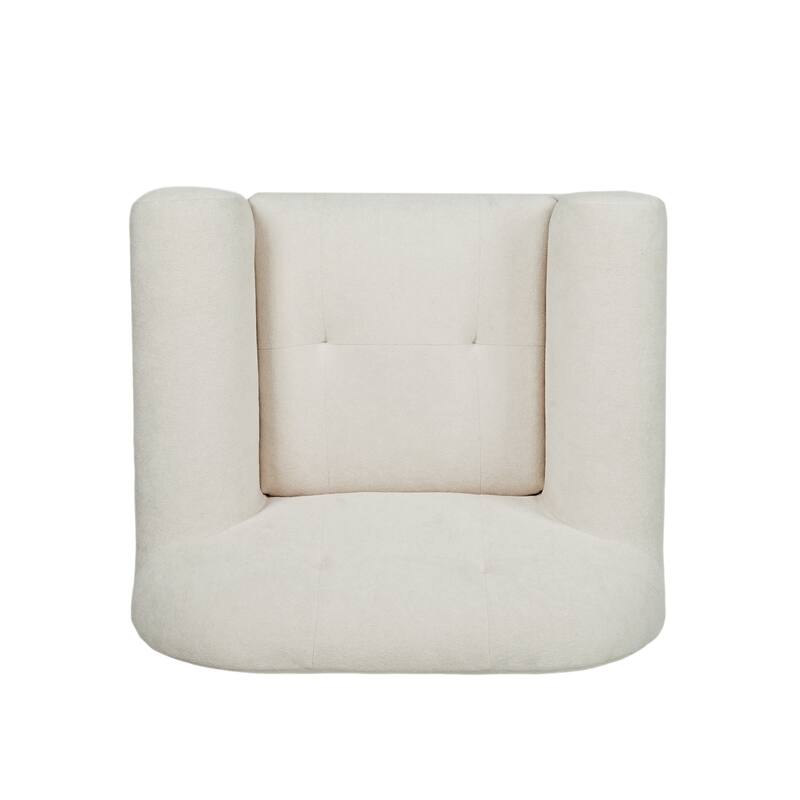 Melrose Textured Boucle Club Chair by Christopher Knight Home