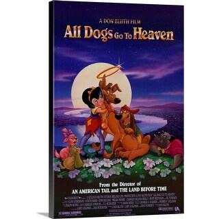 All Dogs Go To Heaven 19 Canvas Wall Art Overstock All Dogs Go To Heaven 19 Canvas Wall Art Overstock