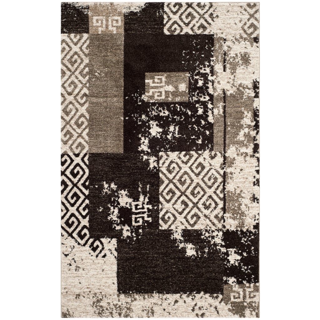SAFAVIEH Retro Edwina Distressed Modern Abstract Rug