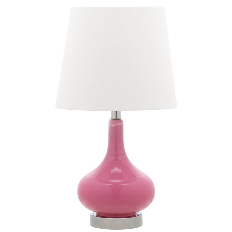 SAFAVIEH Kids Lighting Corina 17.5-inch Green Mini Table Lamp - 9"x9"x17.5" - 9"Wx9"Dx18"H