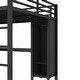 preview thumbnail 9 of 22, Queen Loft Bed with Desk & Wardrobe