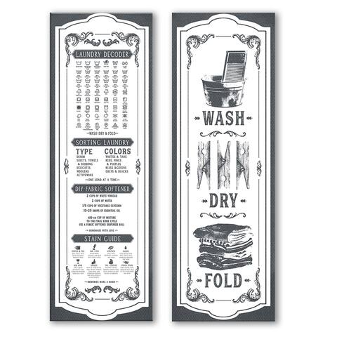 'Southern Hospitality XXXIII' 2 Piece Wrapped Canvas Set by Olivia Rose