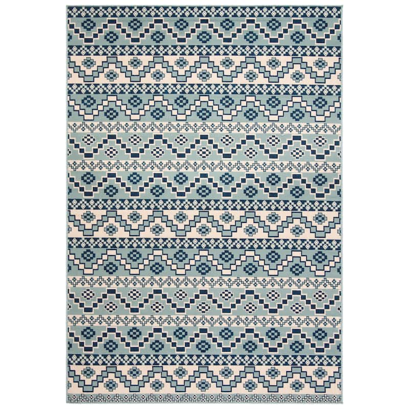 SAFAVIEH Veranda Rudy Indoor/ Outdoor Waterproof Patio Backyard Rug